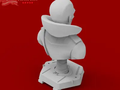 GI JOE characters Destro Bust 3D print model