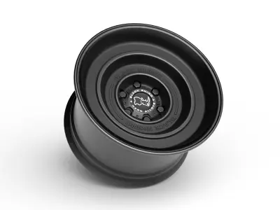 Black Rhino Solid Matte Gun Black 3D model