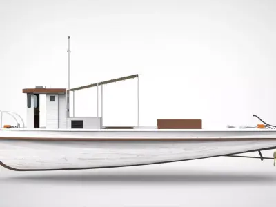 FIshing vessel 3D model