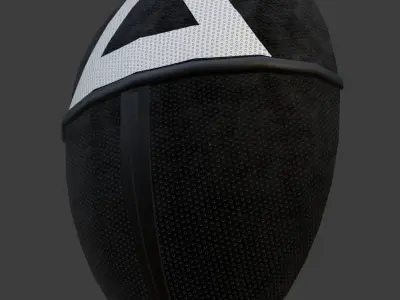 Squid Games Worker Mask Free low-poly 3D model