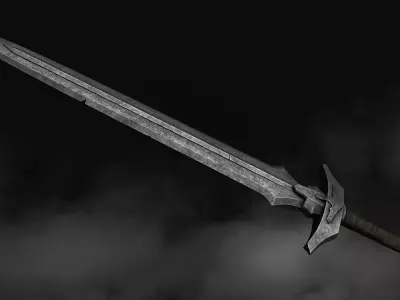 Sword - DF Low-poly 3D model