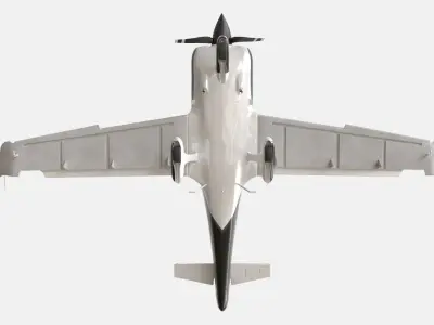 Aircraft Propeller V2 Low-poly 3D model