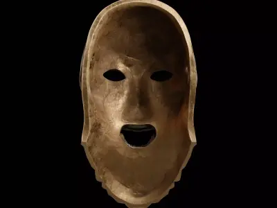 The Masque of Mandragora - Doctor Who Mask of Tragedy 3D print model
