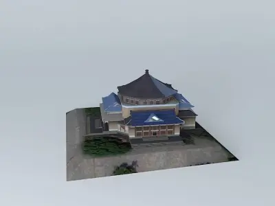 Guangzhou Zhongshan Memorial Hall Free 3D model