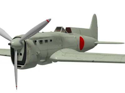 Nakajima Ki-12 3D model