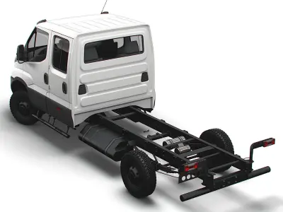 Iveco Daily Doka 4x4 2023 3D model