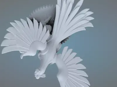 Phoenix Statue PM-22 3D print model