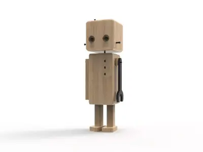 TOY ROBOT 02 3D print model