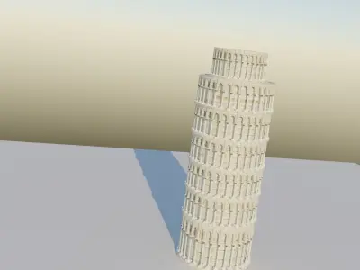 Pisa Tower 3D model