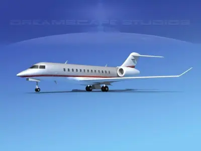 Global Express 6000 V02 3D model