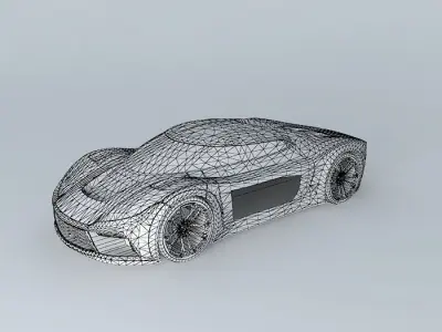 2015 Alpha A6 Quattrocarica Free 3D model