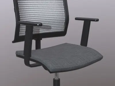  Office  armchair 3d model Free 3D model