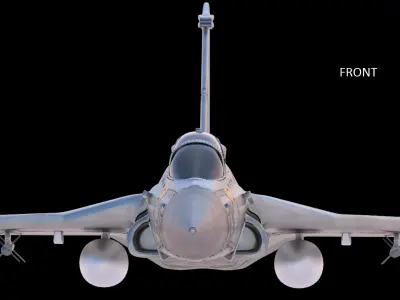 Hal Tejas 3D model
