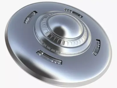 UFO Flying Saucer 3D model