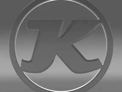 Sauber logo 3D model