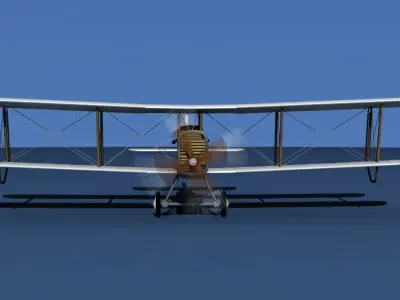 Airco DH-4 Everette Air Transport 3D model