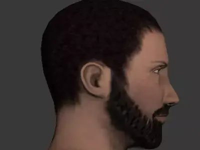 Male Character Low-poly 3D model