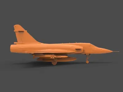 Dassault Mirage2 3D print model