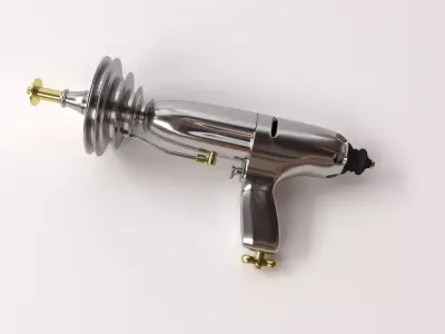 Retro Raygun 3D model