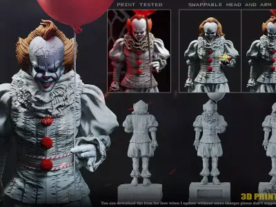 Pennywise 3D print model