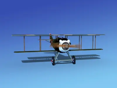 SPAD VII 3D model