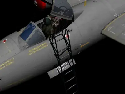 Canberra PR9 3D model