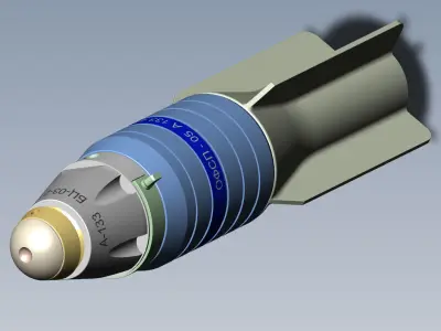 OFSP high-explosive aircraft bombs for UAVs 3D model