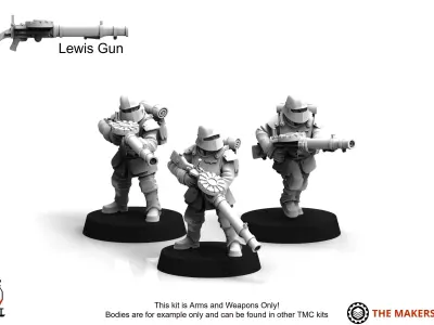 Misc - Trench Crusade Arms 5 3D print model