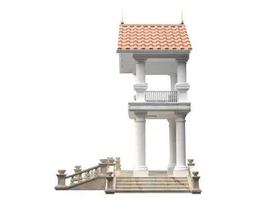 Classic Decorative Element 3D model