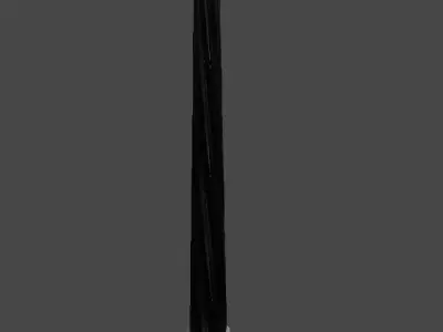 Reims1 two swords Low-poly 3D model