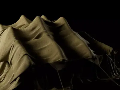 Arabic Ancient Tent 3D model