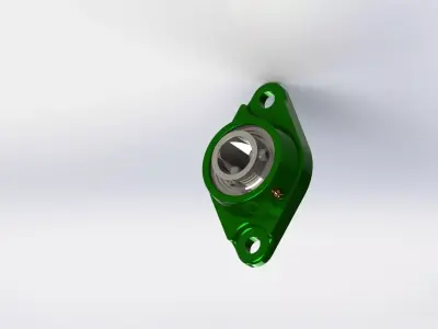 1 FLANGE BEARING Free 3D model
