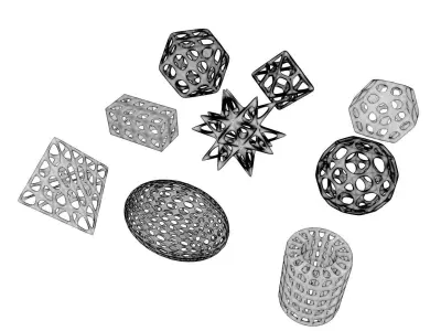 Standard geometric primitives 2 3D print model