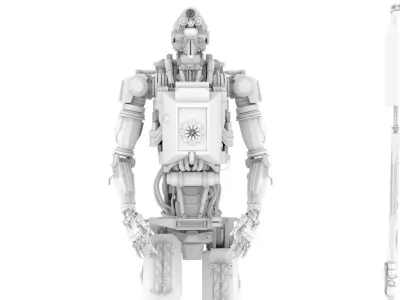 Hightop Droid 3D model