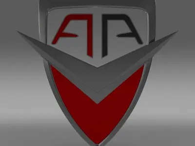 Arrinera logo 3D model
