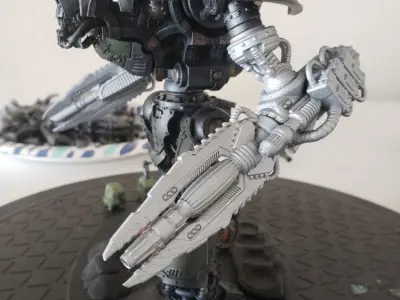 Free Suturus Pattern LasWeapon For Questing Mechs And Knights Free 3D print model