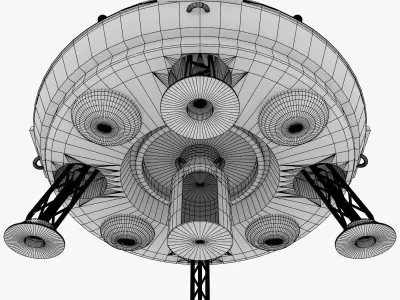 UFO Sci-Fi 3D model