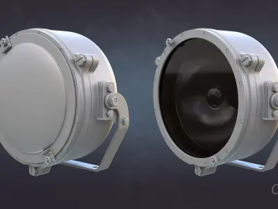 Soviet APC Lights Set 3D model