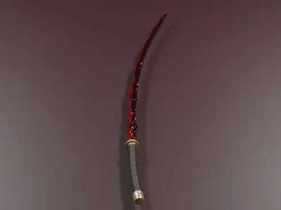 RIVERS OF BLOOD - ELDEN RING WEAPON 3D model