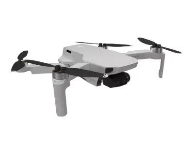 DJI Mavic Mini Low-poly 3D model