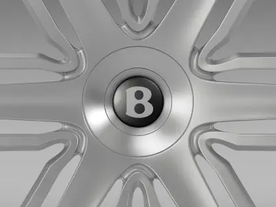 Bentley Continental GTC 2015  rim 3D model