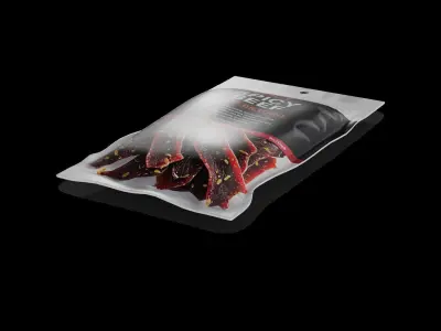 Dried meats Spicy Beef Biltong Low-poly 3D model