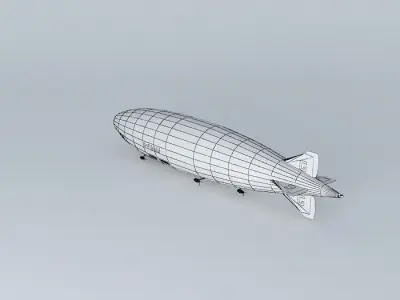 R101 zeppelin Free 3D model