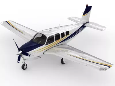 Beechcraft Bonanza G36 3D model