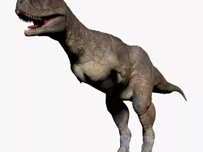 Dinosaur Carnotaurus SCULPT Project 3D model