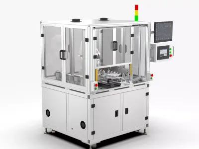 Automatic Magnet Heat Holding Assembly Machine 3D model