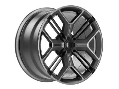 volvo polestar 6 LA Concept edition rim Low-poly 3D model