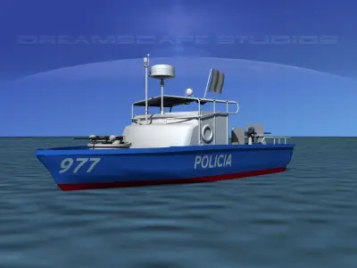 PBR Patrol Boat Riverine 3D model