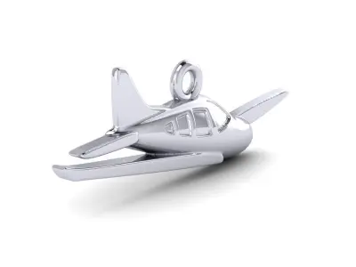 Airplane pendant 3D model