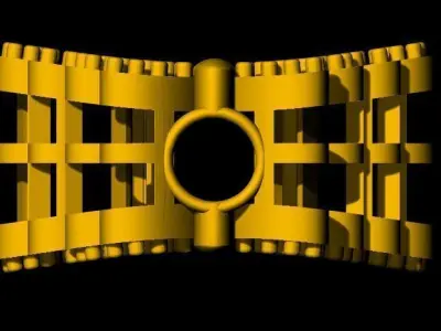 butterfly pendant 3dm file 3D print model